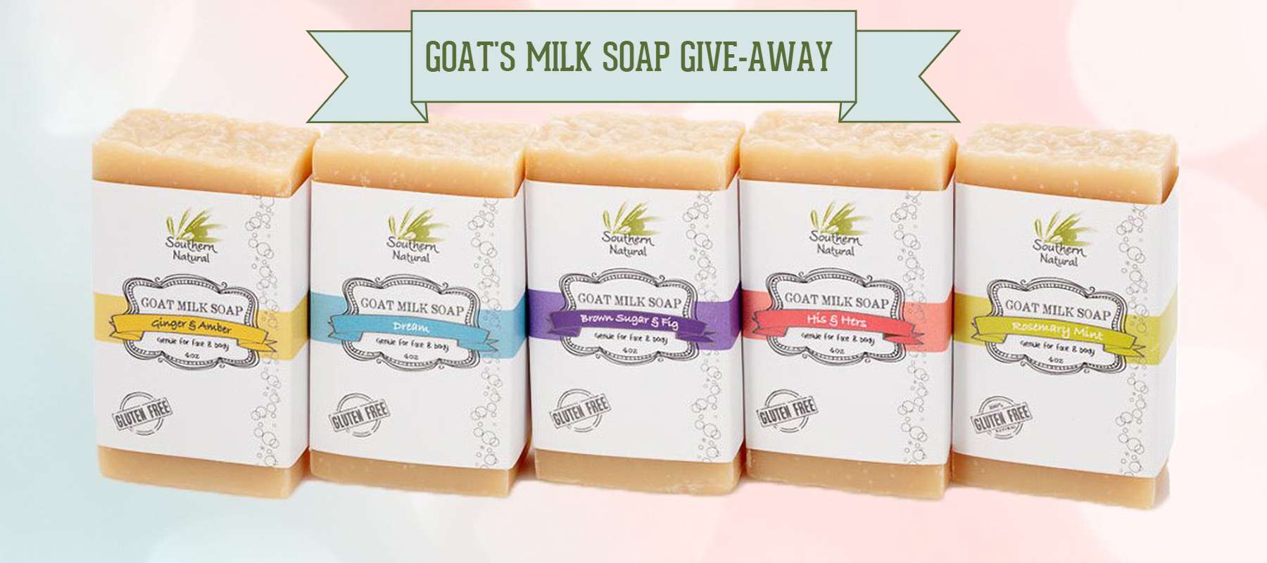 Win Free Goat's Milk Soap