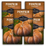 5 Packets of Fairytale Pumpkin Seeds