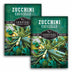 2 packets of Cocozelle Zucchini seeds