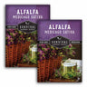 2 Packets of Alfalfa seeds