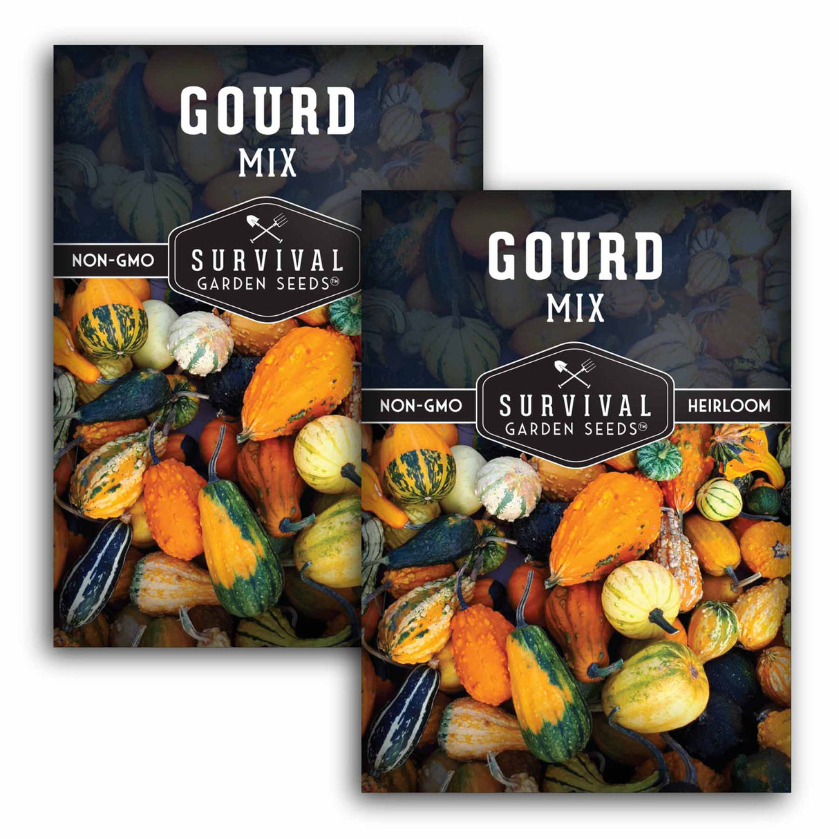 2 Packets of Mixed Gourd Seeds