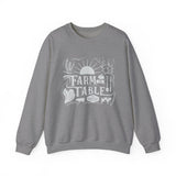 Farm to Table Crewneck Sweatshirt - Cozy Unisex Apparel for Food Lovers