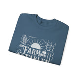 Farm to Table Crewneck Sweatshirt - Cozy Unisex Apparel for Food Lovers