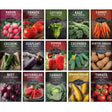 15 Vegetable Seed Collection - 15 packets of heirloom vegetable seeds