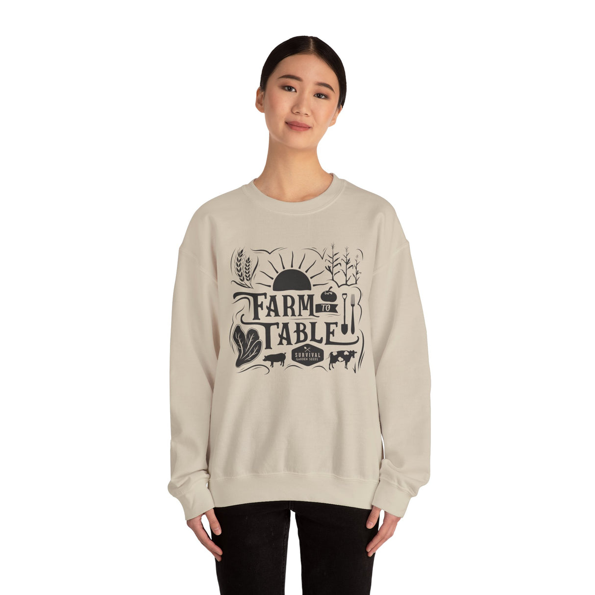 Farm to Table Crewneck Sweatshirt