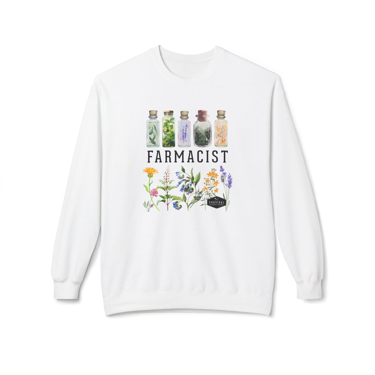Farmacist Plant Lover Crewneck Sweatshirt