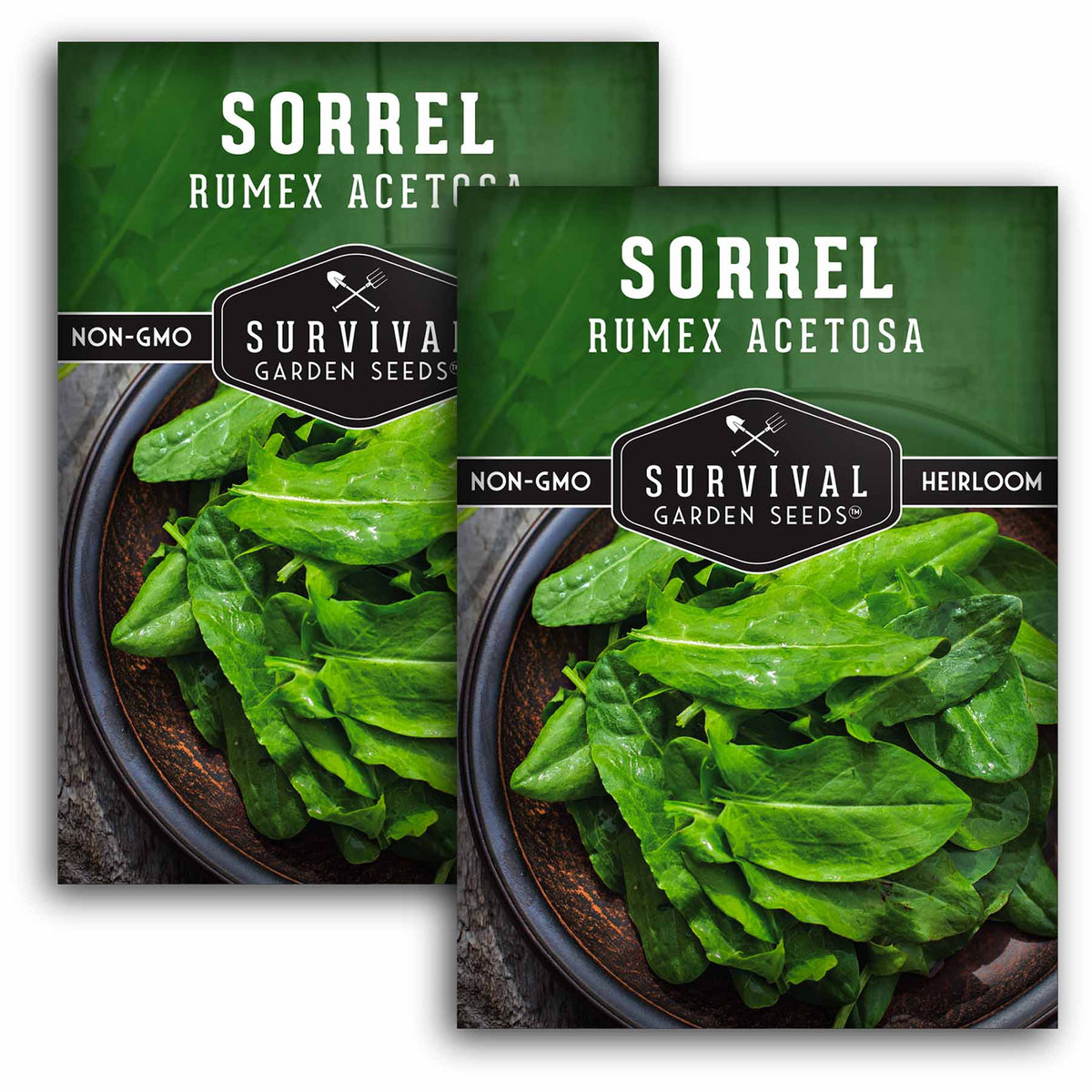 2 packets of Sorrel seeds
