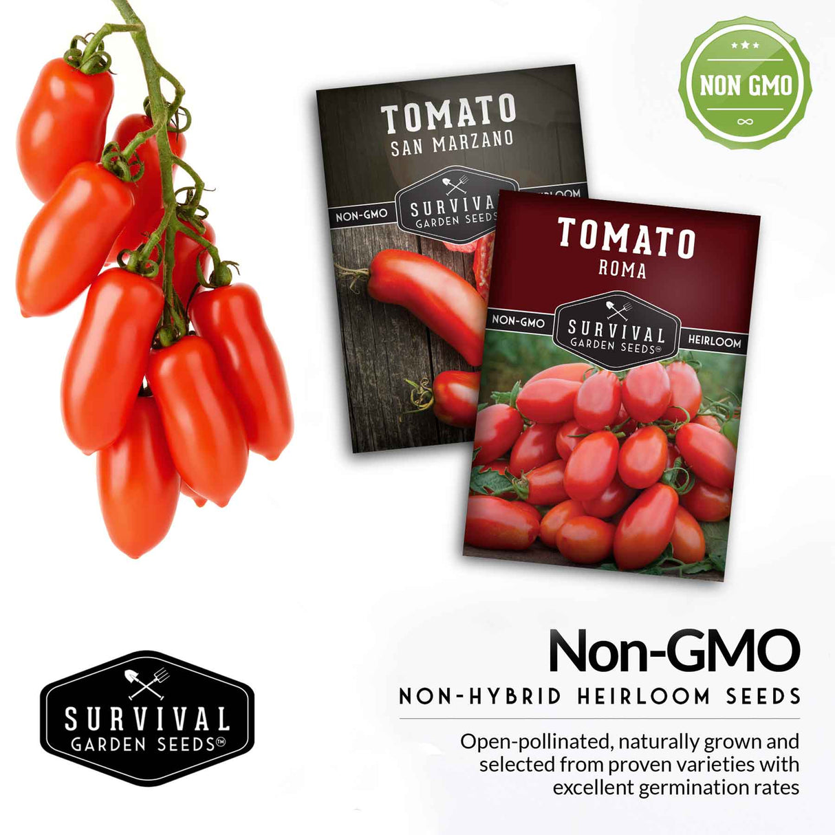 Non Gmo Heirloom paste tomato seeds