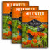 3 Packets of Butterfly Milkweed Seeds