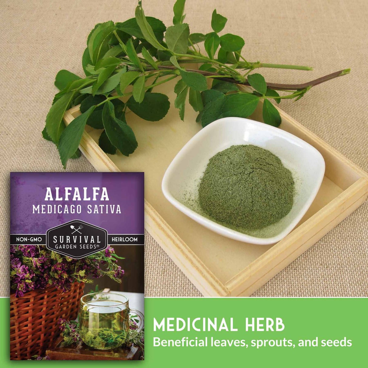 Medicinal Herb - Beneficial Leaves, sprouts & seeds