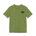 Get Back to Your Roots, Plant Native Tee - shirt front with Survival Garden Seeds logo - Heather Green