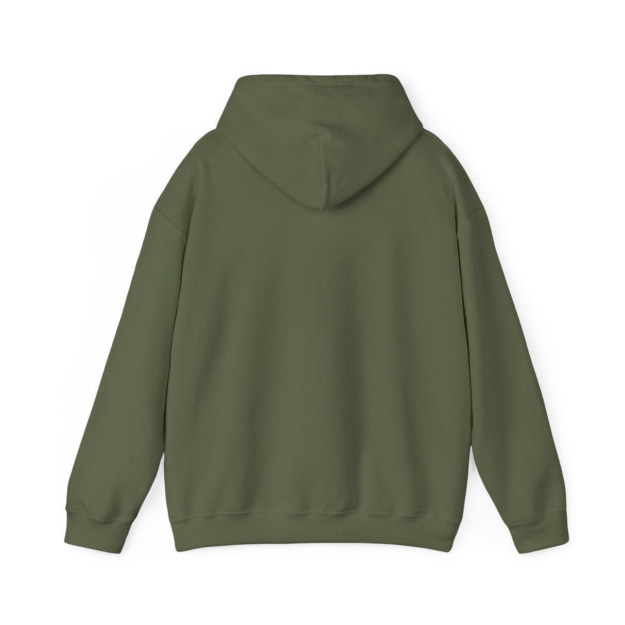 A Garden Today Keeps the Apocalypse at Bay Hoodie - back - Military Green