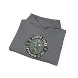 A Garden Today Keeps the Apocalypse at Bay Hoodie - folded - Graphite Heather