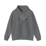 A Garden Today Keeps the Apocalypse at Bay Hoodie - front- Graphite Heather