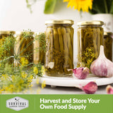 Harvest and store your own food supply