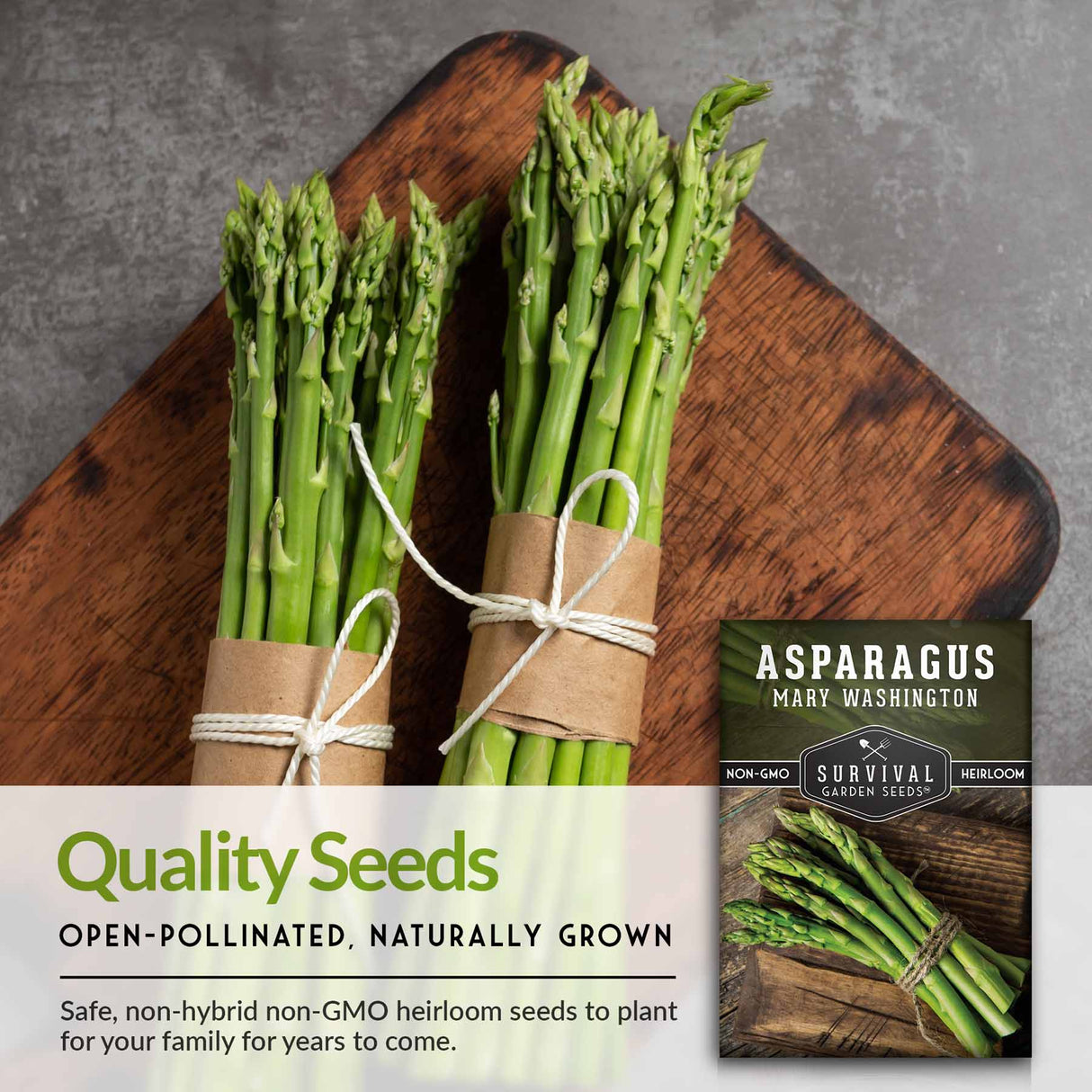 Quality asparagus seeds