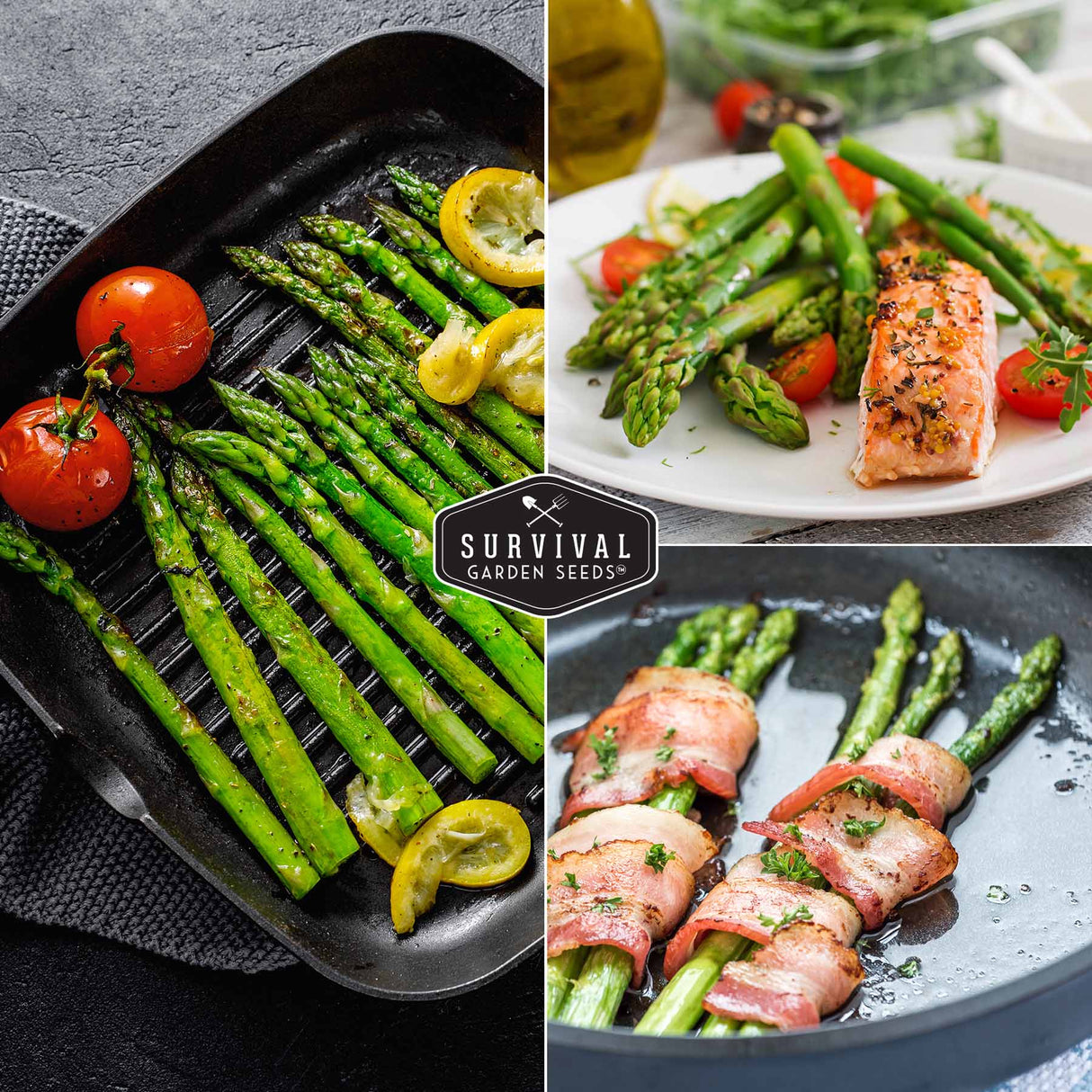 Cooked asparagus