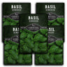 5 packets of Genovese Basil Seeds