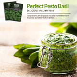 Perfect pesto basil