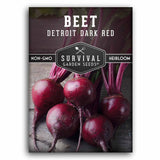 1 packet of Detroit Dark Red Beet seeds