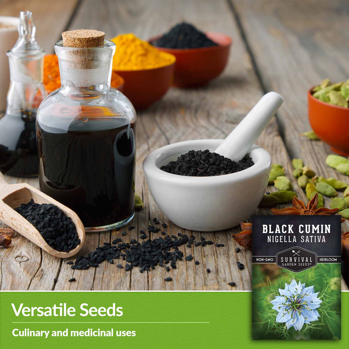 Versatile seeds - culinary and medicinal uses