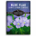 1 Packet of Lewis Blue Flax seeds