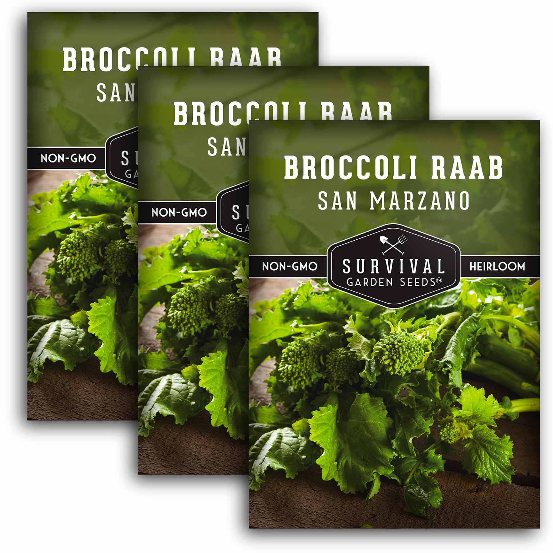San Marzano Broccoli Raab (Rapini) Seeds – SurvivalGardenSeeds