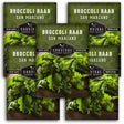 5 packets of San Marzano Broccoli Raab seeds