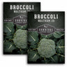 2 packets of Waltham 29 Broccoli seeds