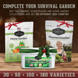 Survival Seed Bundle  - 180 Varieties