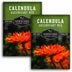 2 packets of Greenheart Mix Calendula seeds