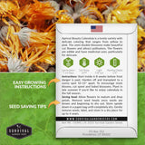 Apricot Beauty Calendula Seed growing instructions