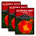 3 packets of Mikado California Poppy seeds