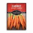 Packet of Scarlet Nantes Carrot seeds
