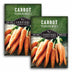 2 Packets of Tendersweet Carrot seeds