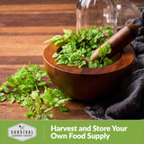 Harvest and store your own food supply