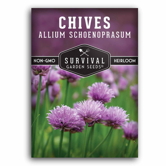 Common Chives Seed packet