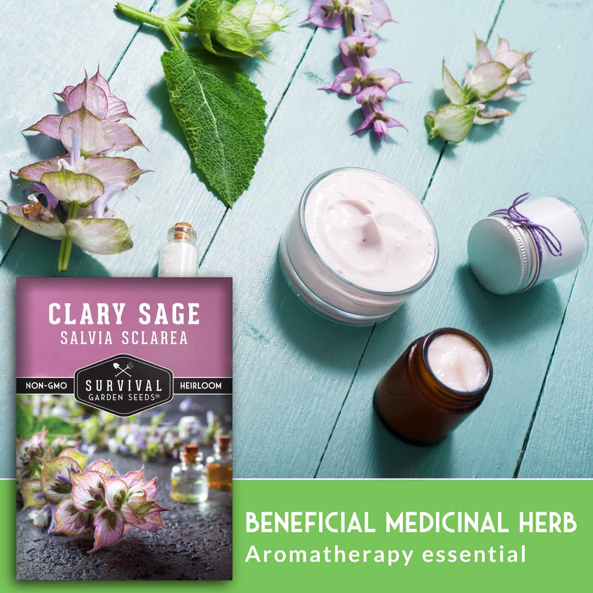 beneficial medicinal herb - aromatherapy essential