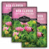 3 packets of Red Clover seeds