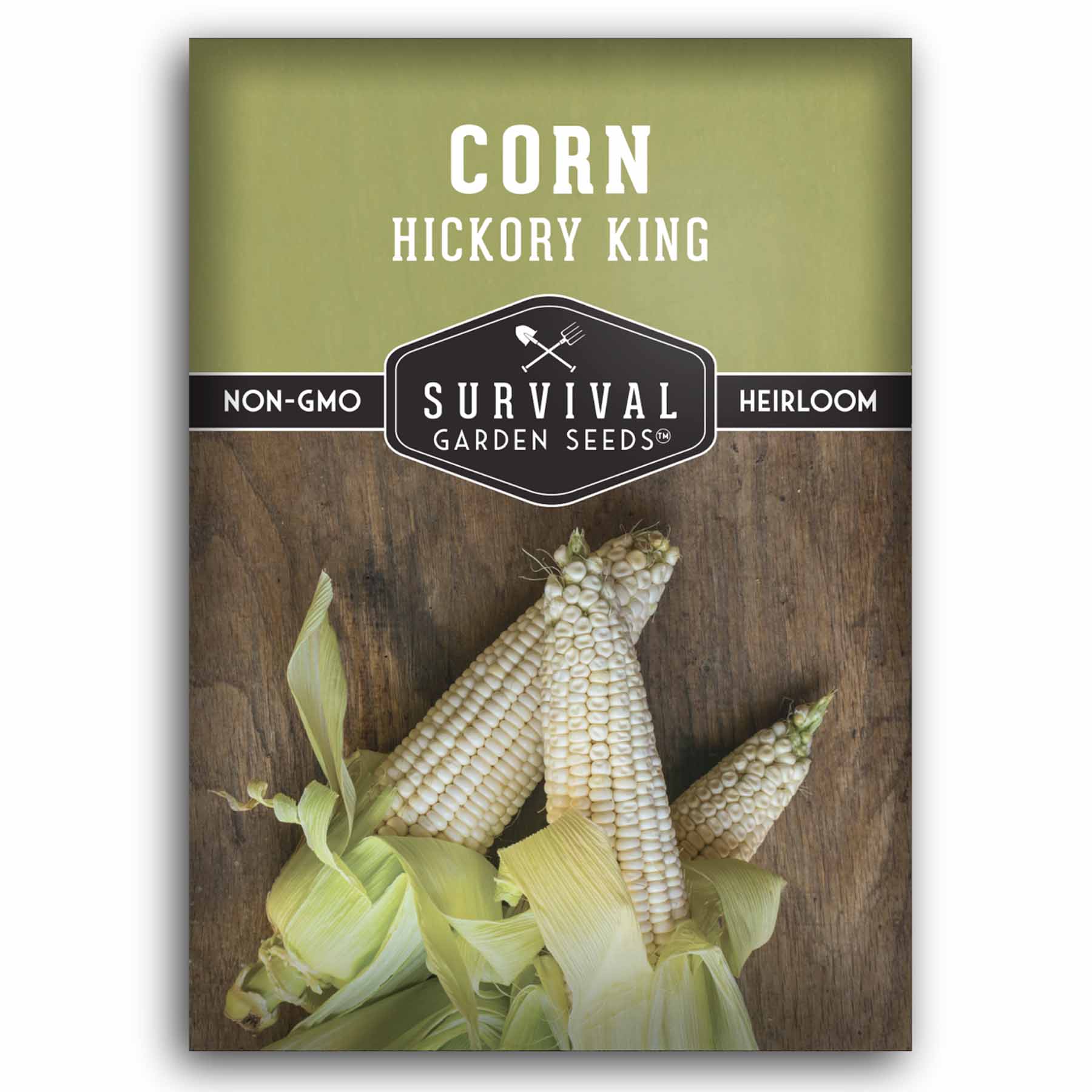 1 packet of Hickory King Corn seeds
