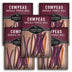 5 packets of Knuckle Purple Hull Cowpeas