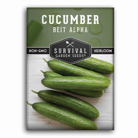 1 Packet of Beit Alpha Cucumber seeds