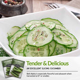 Tender and Delicious Cucumber