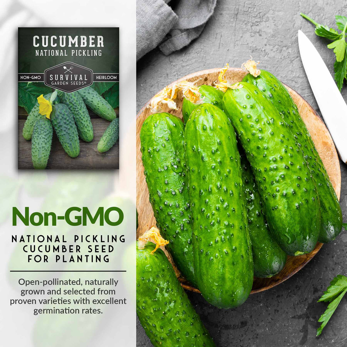 Non-GMO Cucumber seeds