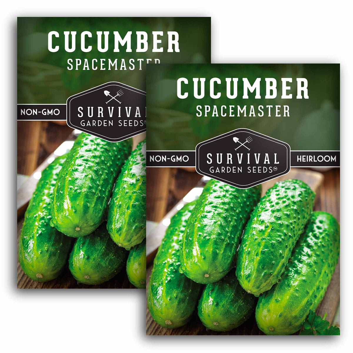 2 packets of Spacemaster Cucumber seeds