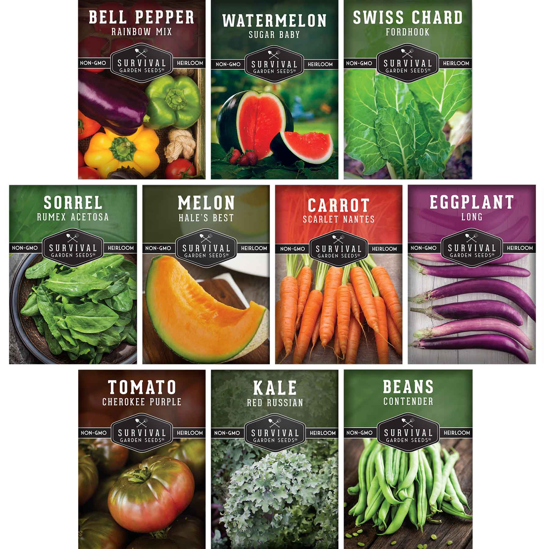 Drought-Tolerant Vegetable Seeds Pack – SurvivalGardenSeeds