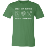 Short-Sleeve T-Shirt - Grow. Eat. Survive.