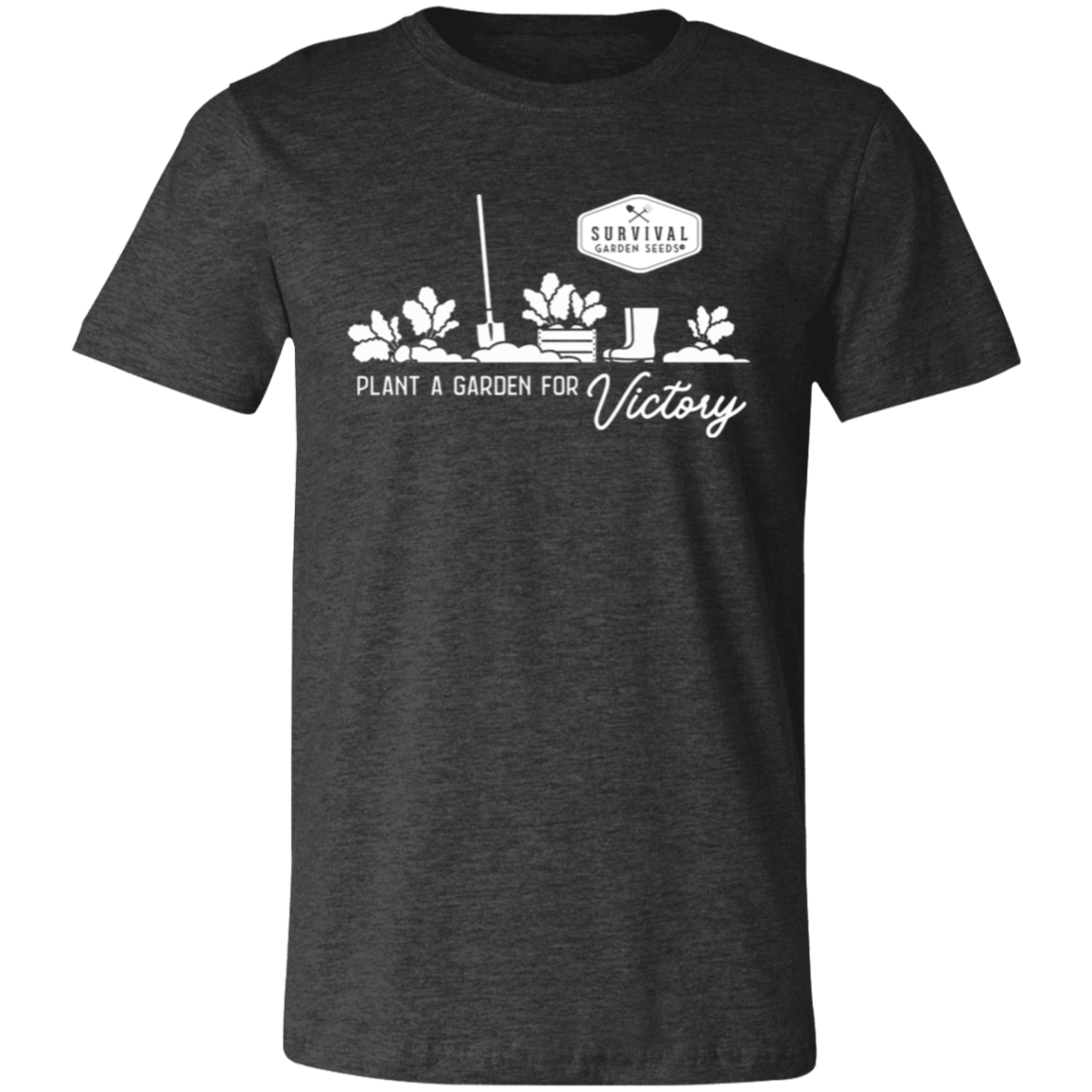 Victory Garden Challenge Tee - White Design