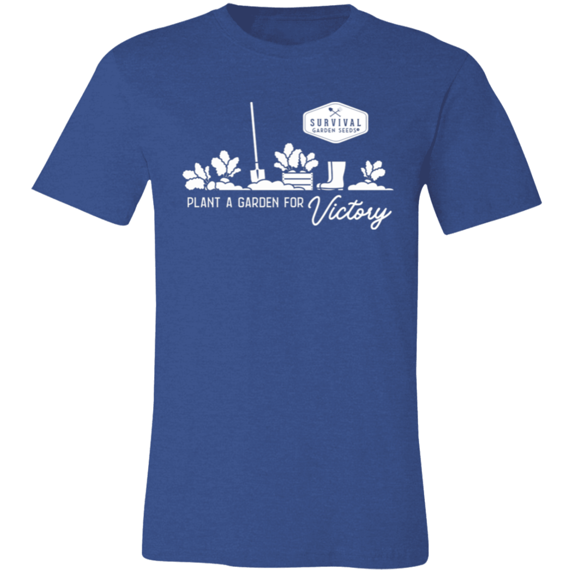 Victory Garden Challenge Tee - White Design