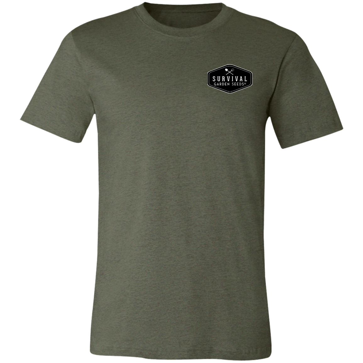 Unisex Short-Sleeve T-Shirt - SGS Logo/Grow. Eat. Survive.